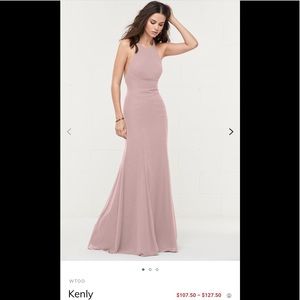 Watters (WTOO) Kenly  dress in Chateau Rose